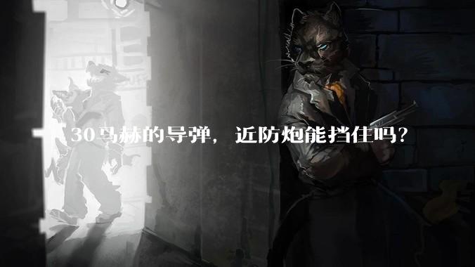 30马赫的导弹，近防炮能挡住吗？